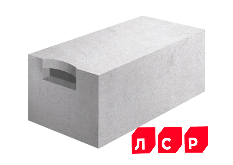 Газобетон ЛСР Кикерино D400 300х250х625 мм