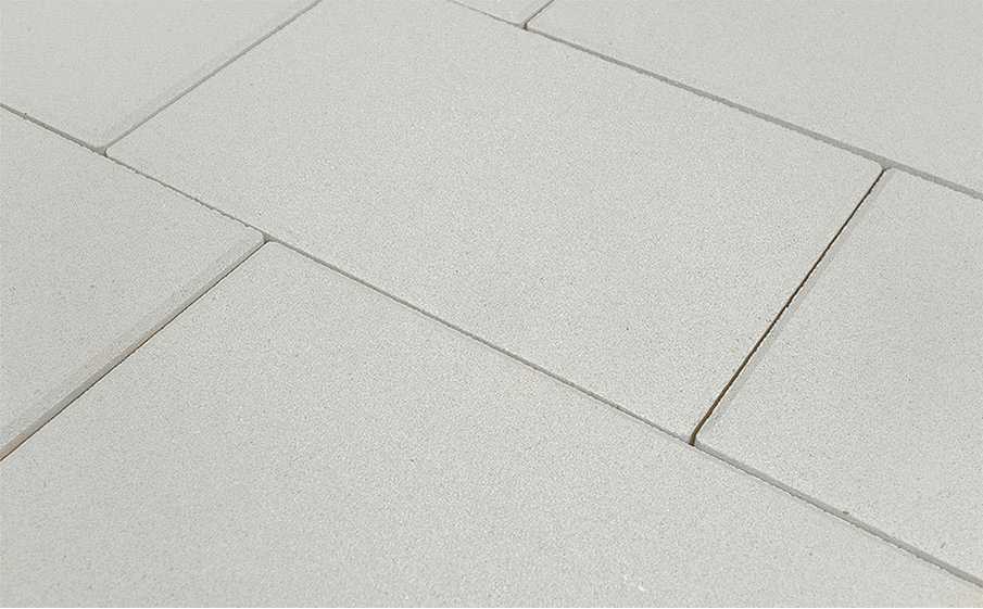 Плитка тротуарная BRAER Триада белый 300/450/600*60 мм