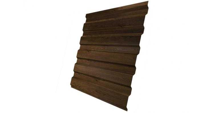 Профлист Grand Line C20A Print-double Premium 0.45 мм Antique Wood