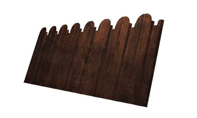 Профлист Grand Line фигурный C10A Print Elite 0.45 мм Cherry Wood