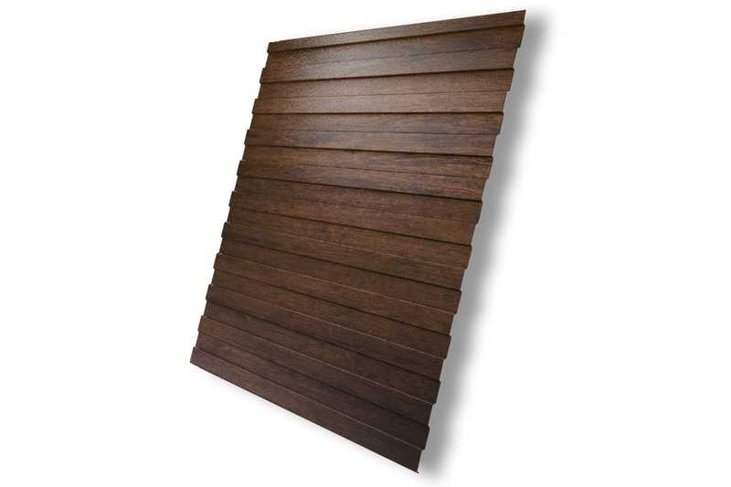 Профлист Grand Line C8A Print Elite 0.45 мм Antique Wood
