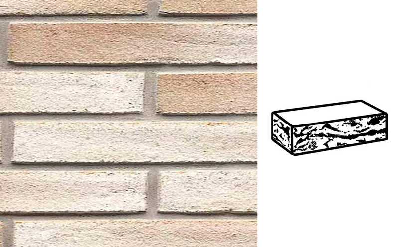Кирпич клинкерный Muhr 37_06 Serie mondan готик, 290х90х40 мм