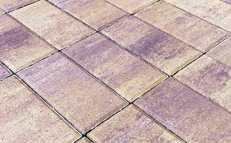 Брусчатка Braer Прямоугольник (кирпич) ColorMix 200х100х40 мм Прайд