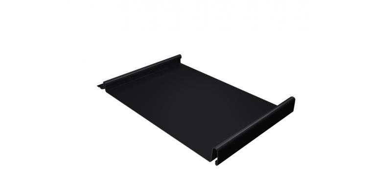 Фальцевая кровля Кликфальц Grand Line 0,5 Rooftop Matte RAL 9005 Черный