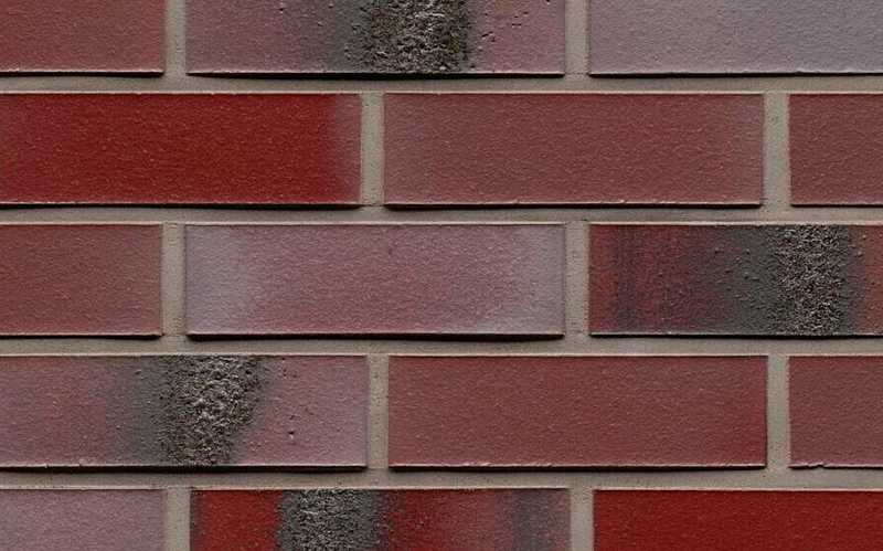 Клинкерная плитка ручной формовки Feldhaus Klinker NF 14 R563 carbona ardor rutila 240х71х14 мм