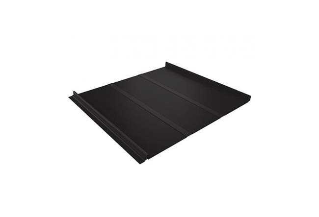 Фальцевая кровля Кликфальц Grand Line 0,5 GreenCoat Pural BT RR 32 Темно-Коричневый