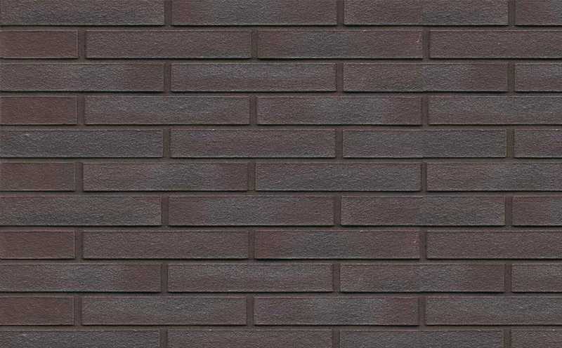 Кирпич клинкерный Muhr 20 Graphitschwarz гладкий, 240х90х40 мм