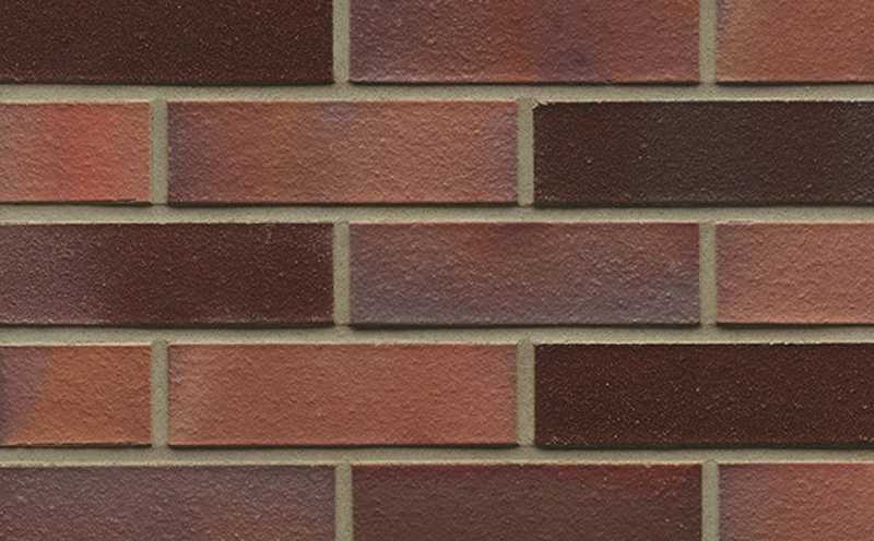 Кирпич клинкерный Muhr 04EG Rotbraun-bunt Edelglanz гладкий, 240х115х71 мм