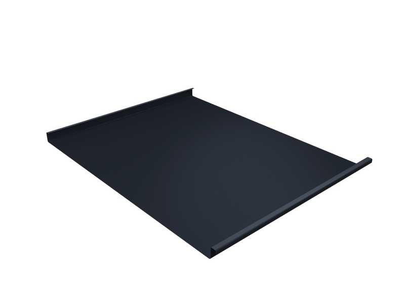 Фальцевая кровля Фальц двойной стоячий Grand Line 0,5 Quarzit lite RAL 7024