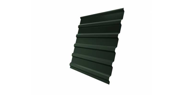 Профлист Grand Line С20В GreenCoat Pural BT 0.5 мм RR 11 Темно-Зеленый