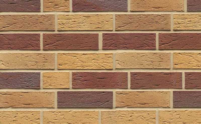 Кирпич клинкерный Muhr 19 Rubinbeige nuanciert рустик, 240х115х71 мм