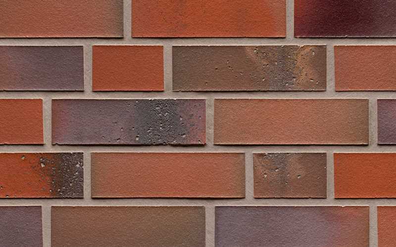 Клинкерная плитка ручной формовки Feldhaus Klinker NF 14 R580 salina carmesi colori 240х71х14 мм