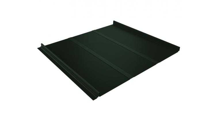 Фальцевая кровля Кликфальц Grand Line 0,5 GreenCoat Pural BT, matt RR 11 Хромовая Зелень