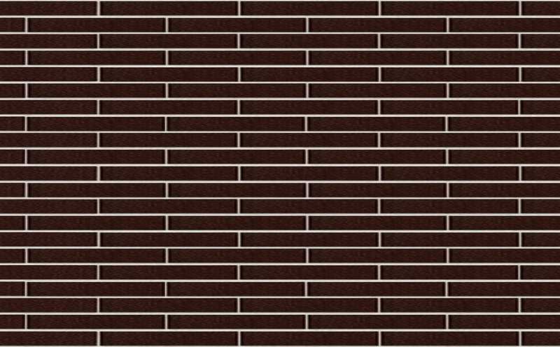 Клинкерная плитка KING KLINKER FREE ART 02 Brown glazed гладкая LF, 490х52х14 мм