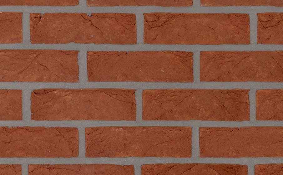 Кирпич облицовочный ручной формовки Terca Haywood Red, 215х102х65 мм