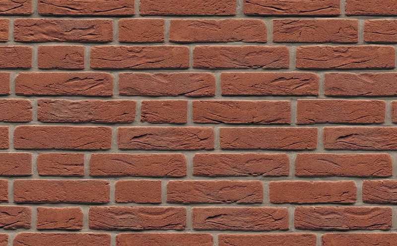 Кирпич облицовочный Muhr Nr 02, Rotbraun-bunt, 210х100х50 мм