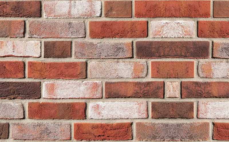 Кирпич облицовочный Roben Dykbrand braunweiss-bunt, 240х115х71 мм