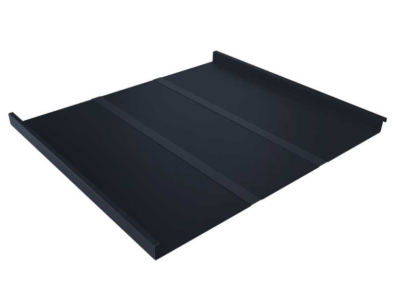 Фальцевая кровля Фальц двойной стоячий Line Grand Line 0,5 Quarzit PRO Matt RAL 7024