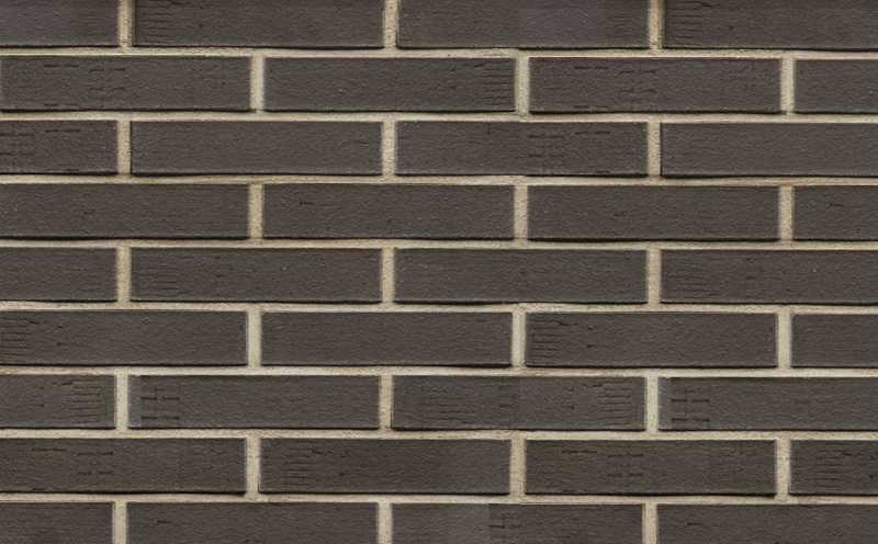 Кирпич клинкерный Muhr 05 F Eisenschmelz Schwarzbraun Fuss., 240х115х52 мм