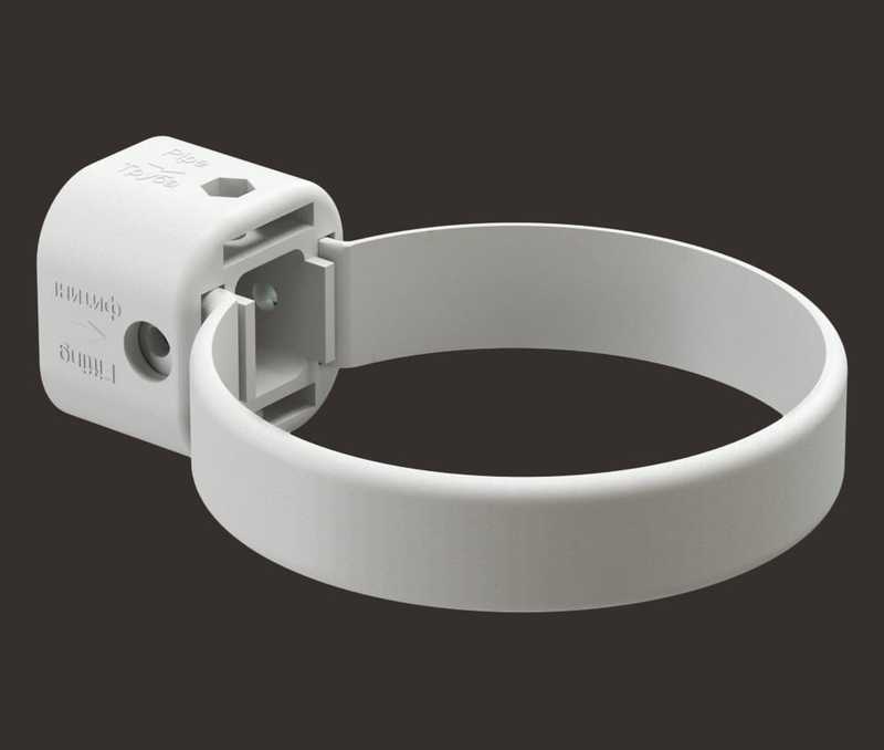 Хомут Docke LUX RAL 9003 Пломбир
