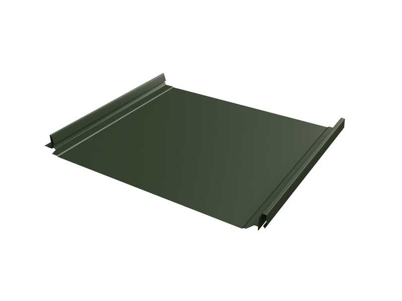 Фальцевая кровля Кликфальц Pro Grand Line 0,5 Velur X RAL 6020 Хромовая Зелень