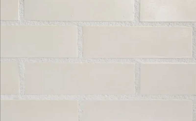 Глазурованный кирпич S.Anselmo White, 250х115х55 мм