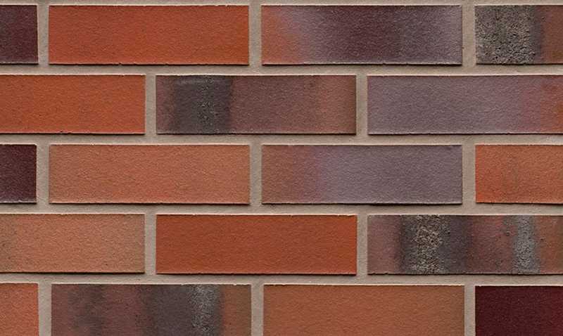 Кирпич клинкерный Feldhaus Klinker K560 carbona ardor colori NF 240х115х71 мм