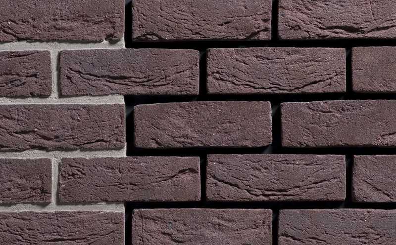 Керамическая плитка ENGELS Aubergine рельефная, 215х65х24 мм