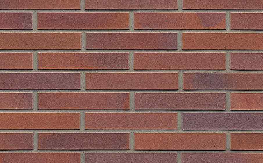 Кирпич клинкерный Westerwaelder Klinker Nr 04 Rotbraun-bunt, 290х90х52 мм