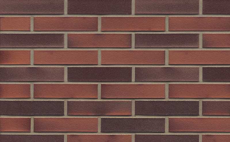 Кирпич клинкерный Muhr 03 EG Rot Edelglanz гладкий, 240х115х52 мм