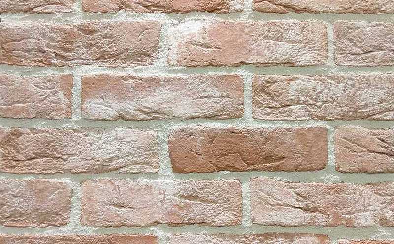 Декоративный кирпич REDSTONE Dover frost DF-64/R, 240х71 мм