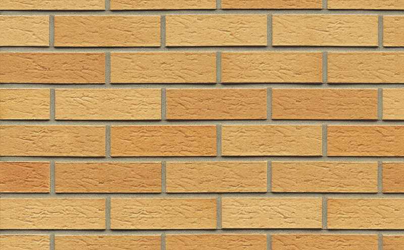 Кирпич клинкерный Muhr 01 EG Niederlausitzer Gelb Edelglanz рустик, 240х115х71 мм