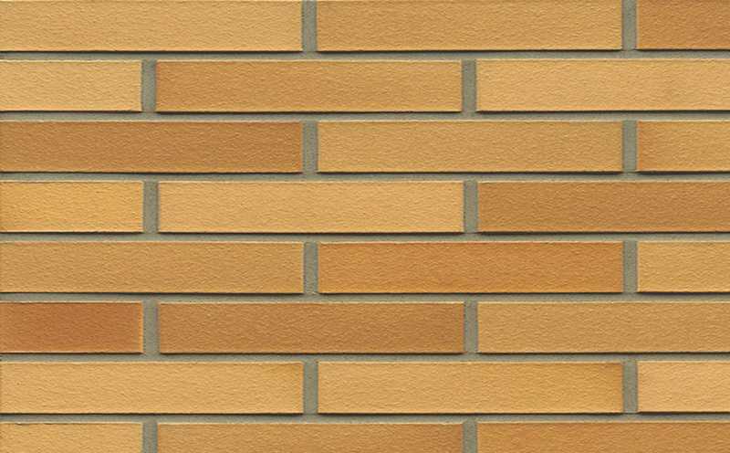 Кирпич клинкерный Muhr 01 EG Niederlausitzer Gelb Edelglanz гладкий, 240х90х40 мм