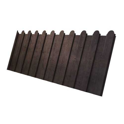Профнастил С8А фигурный 0,45 Print Elite с пленкой Antique Wood