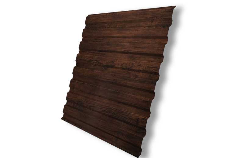 Профлист Grand Line C20A Print Elite 0.45 мм Cherry Wood