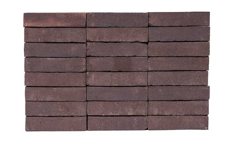 Кирпич облицовочный ENGELS VORMBACK Aubergine, 210х100х50 мм
