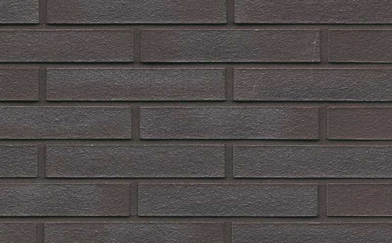 Кирпич клинкерный Muhr 20 Graphitschwarz гладкий, 290х90х52 мм