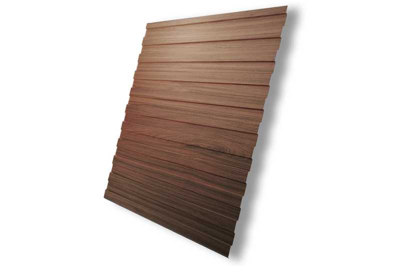 Профлист Grand Line C8A Print Elite 0.45 мм Honey Wood