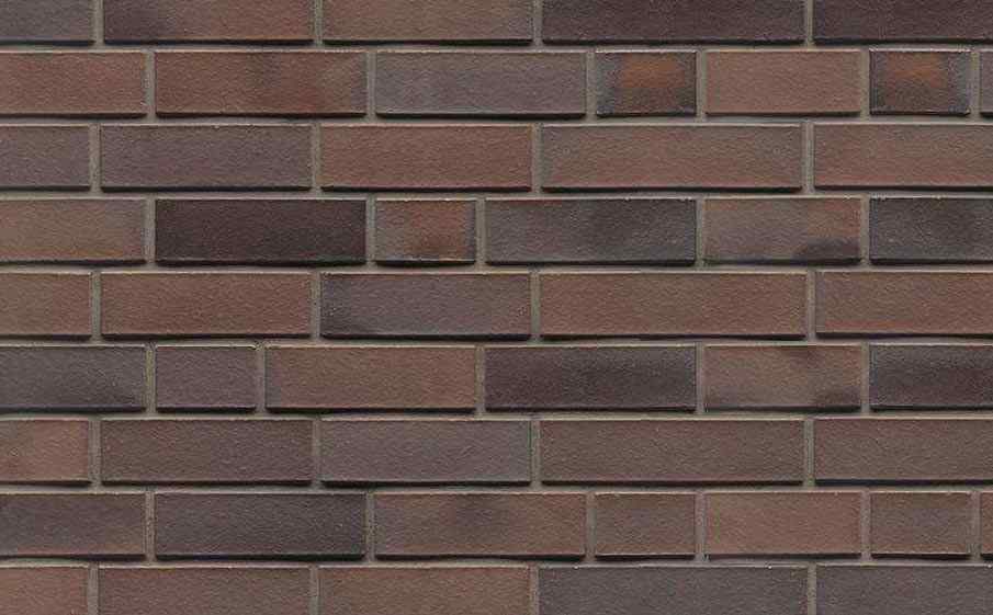 Кирпич клинкерный Westerwaelder Klinker Nr 33A Schwarz-braun, 240х115х52 мм