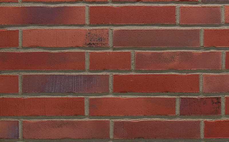 Клинкерная плитка Stroeher Handstrich 392 rotrost шероховатая, 240х52х14 мм