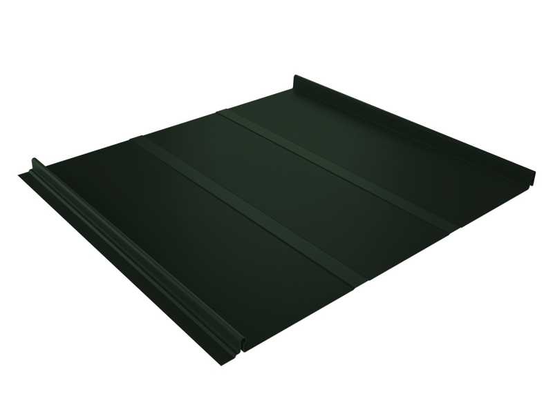 Фальцевая кровля Кликфальц Line Grand Line 0,5 Velur X RAL 6020 Хромовая Зелень