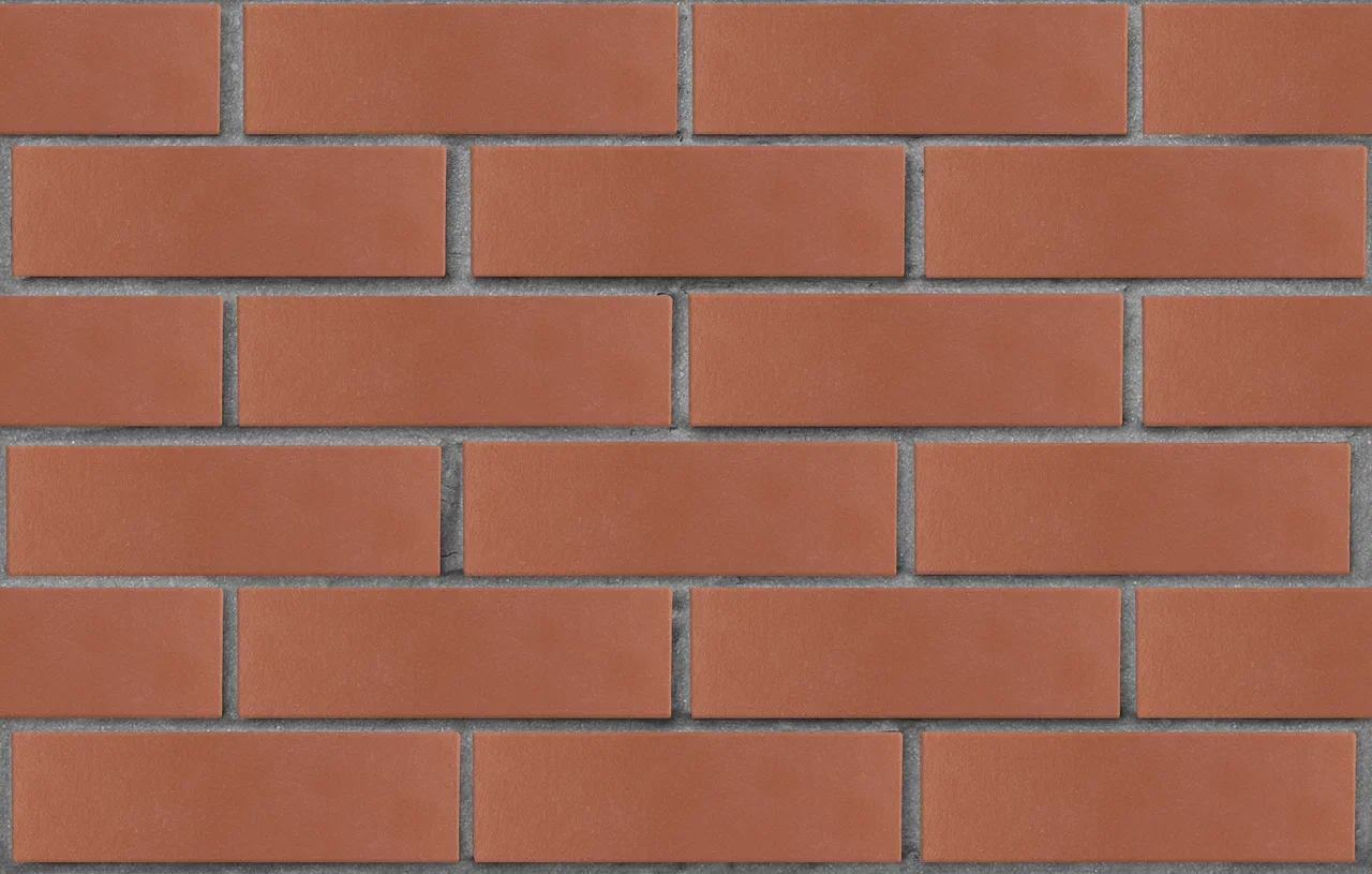 Кирпич клинкерный ЛСР красный легкий флэшинг, береста, 250х85х65 мм