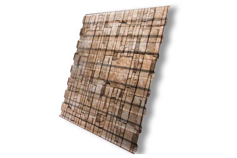Профлист Grand Line C20A Print Elite 0.45 мм Sand Stone