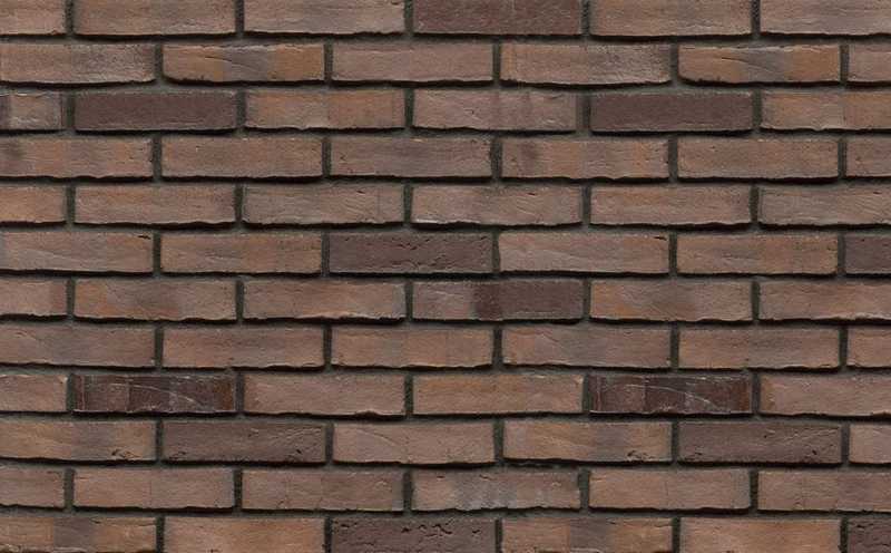 Кирпич клинкерный Muhr 04 S Rotbraun-bunt Spezial Wasserstrich, 240х71х50 мм