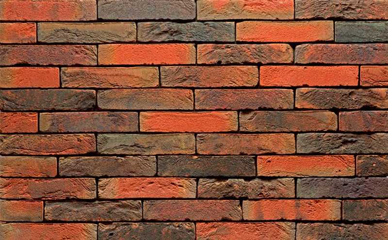 Кирпич облицовочный Terca Rood-Bruin Iluzo, 238х88х48 мм