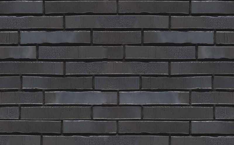 Клинкерная плитка Stroeher Glanzstueck № 1 рельефная, 440х52х14 мм