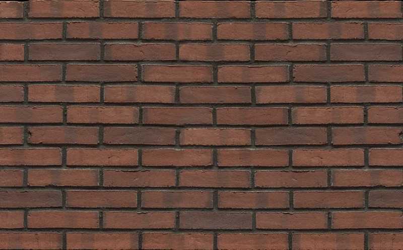 Кирпич клинкерный Muhr 03 S Naturrot Spezial Wasserstrich, 240х52х52 мм