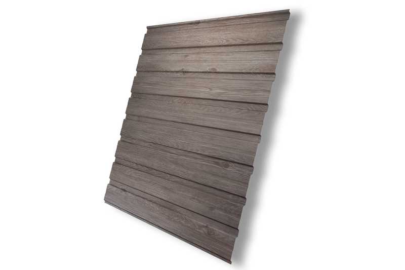 Профнастил С10В 0,45 Print Elite с пленкой White Wood