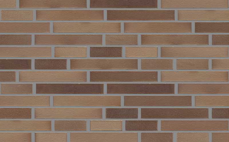 Кирпич клинкерный Muhr 34 EG Grau nuanciert Edelglanz гладкий, 290х90х40 мм